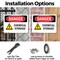 Signmission Chemical Storage Danger Sign, Plastic, 10in W x 7in L, 2PK OS-2PACK-DS-P-710-L-1060 - alternate 4